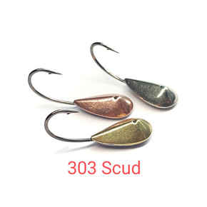 Мормышки 303S крючок кованый scud 10шт
