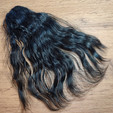 Мех Козы Серебрянки Goat Hair Premium. Ворс 20см